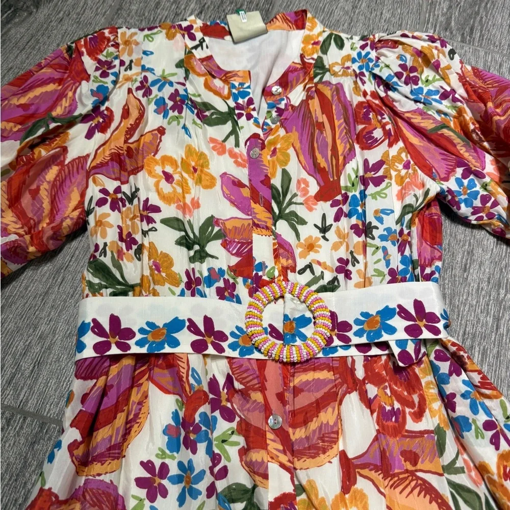 FARM Rio Multicolor Patterned Dress - Picture 2 of 3